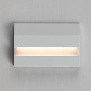 ET2 Brink 5in 1-Light Step Light | Modern White Aluminum | Outdoor Stairs & Pathway | 5 x 3.25 in | Model E41510-WT
