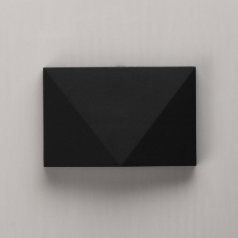 ET2 Fractal 5in 1-Light Step Light | Modern Black Aluminum | Outdoor Stairs & Pathways | 5 x 3.25 x 1.25 in | Model E41560-BK