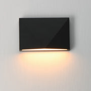 ET2 Fractal 5in 1-Light Step Light | Modern Black Aluminum | Outdoor Stairs & Pathways | 5 x 3.25 x 1.25 in | Model E41560-BK