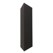 ET2 Fractal 24in 2-Light Outdoor Wall Sconce | Modern Architectural Bronze and Glass | Entryway & Patio | 6.5 x 23.5 x 3.25 in | Model E41564-ABZ