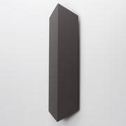 ET2 Fractal 24in 2-Light Outdoor Wall Sconce | Modern Architectural Bronze and Glass | Entryway & Patio | 6.5 x 23.5 x 3.25 in | Model E41564-ABZ