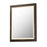 ET2 Lighting Sawyer 1 Light 24"x32" Walnut Framed LED Mirror, Walnut - E42052-WN