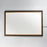 ET2 Lighting Sawyer 1 Light 48"x32" Walnut Framed LED Mirror, Walnut