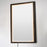 ET2 Lighting Sawyer 1 Light 48"x32" Walnut Framed LED Mirror, Walnut