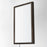 ET2 Lighting Sawyer 1 Light 48"x32" Walnut Framed LED Mirror, Walnut