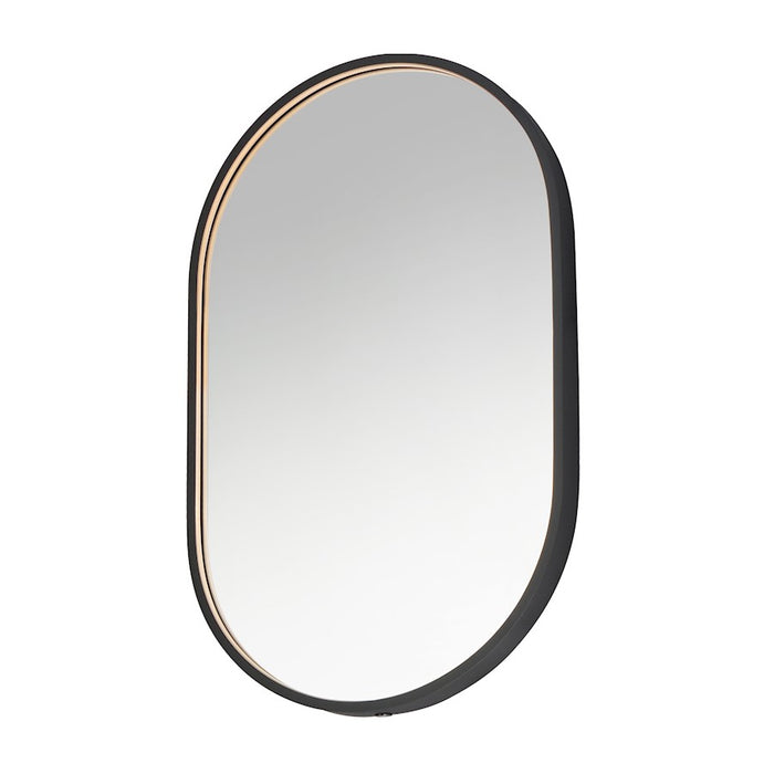 ET2 Lighting Bevel 1 Light 30''x36'' LED Mirror, Satin Nickel - E42062-SN