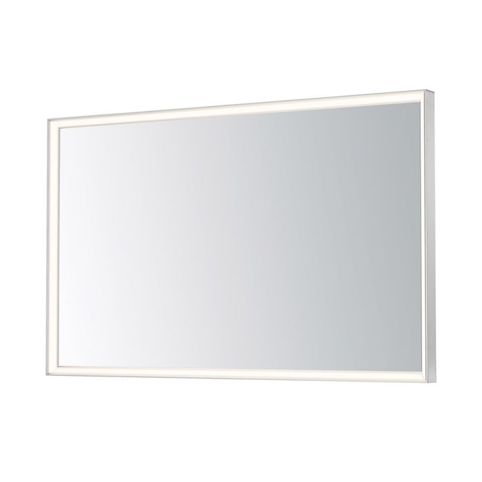 ET2 Lighting Bevel 1 Light 48"x30" LED Mirror, Satin Nickel - E42063-SN