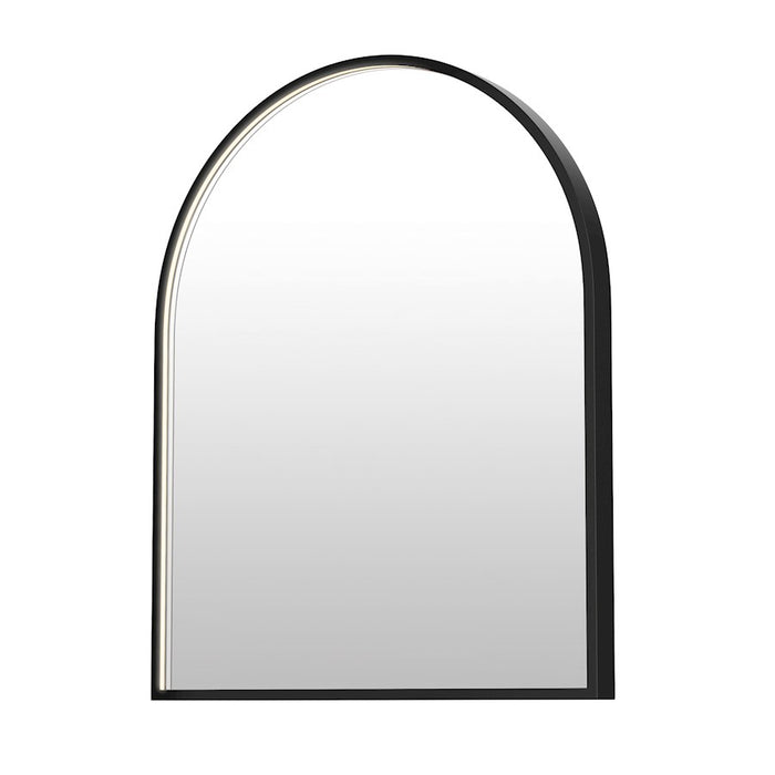 ET2 Lighting Elisse Arch 1 Light 24''x30'' Arch LED Mirror, Black - E42070-BK