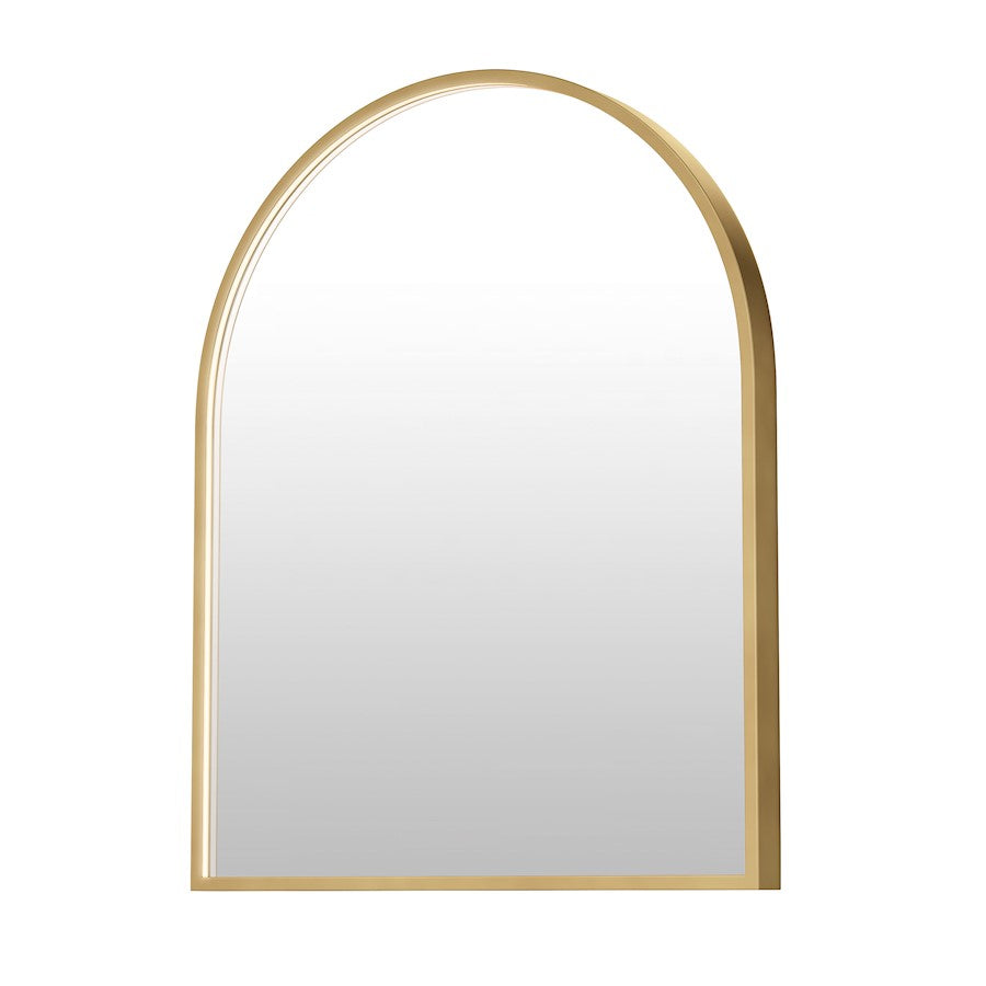 ET2 Lighting Elisse Arch 1 Light 24''x30'' LED Mirror, Gold - E42070-GLD