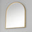 ET2 Lighting Elisse Arch 1 Light 24''x30'' LED Mirror, Gold