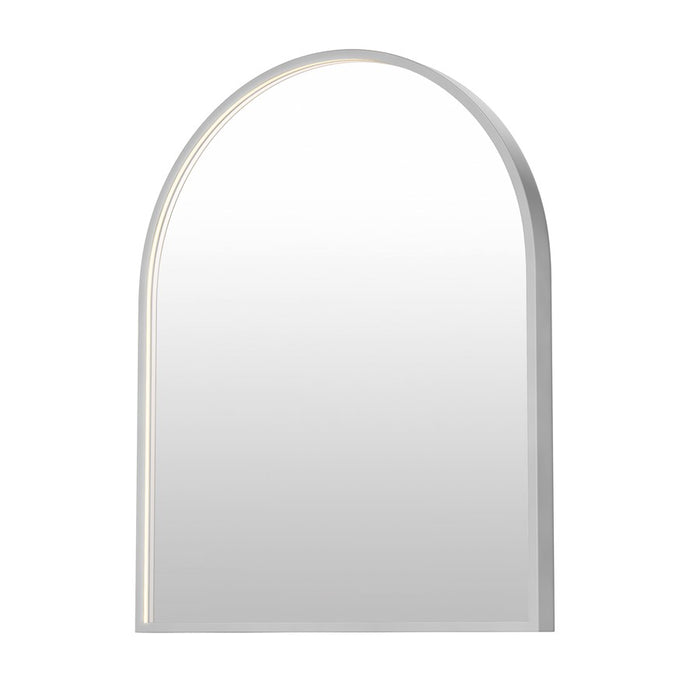ET2 Lighting Elisse 1 Light LED 30" Mirror, Satin Nickel - E42070-SN