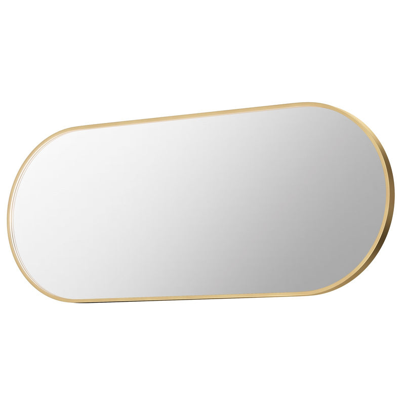 ET2 Lighting Elisse 1 Light LED 28" Mirror, Gold