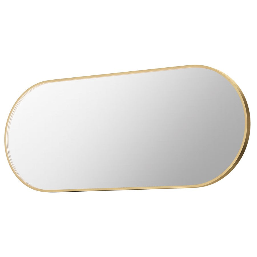 ET2 Lighting Elisse 1 Light LED 28" Mirror, Gold - E42072-GLD