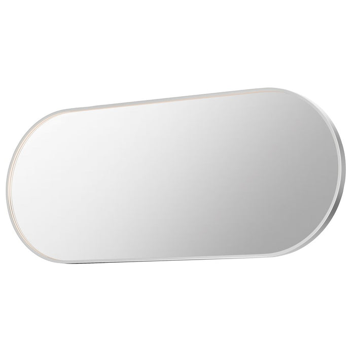 ET2 Lighting Elisse 1 Light LED 28" Mirror, Satin Nickel - E42072-SN