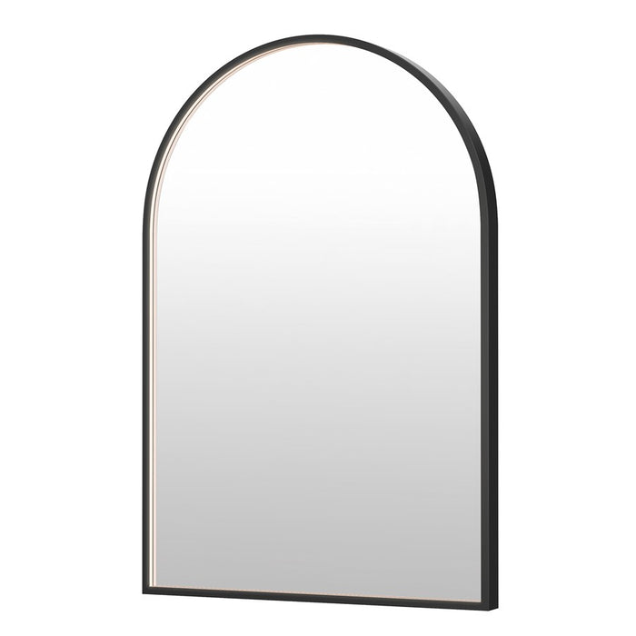 ET2 Lighting Elisse 1 Light LED Arch Mirror, Black - E42073-BK