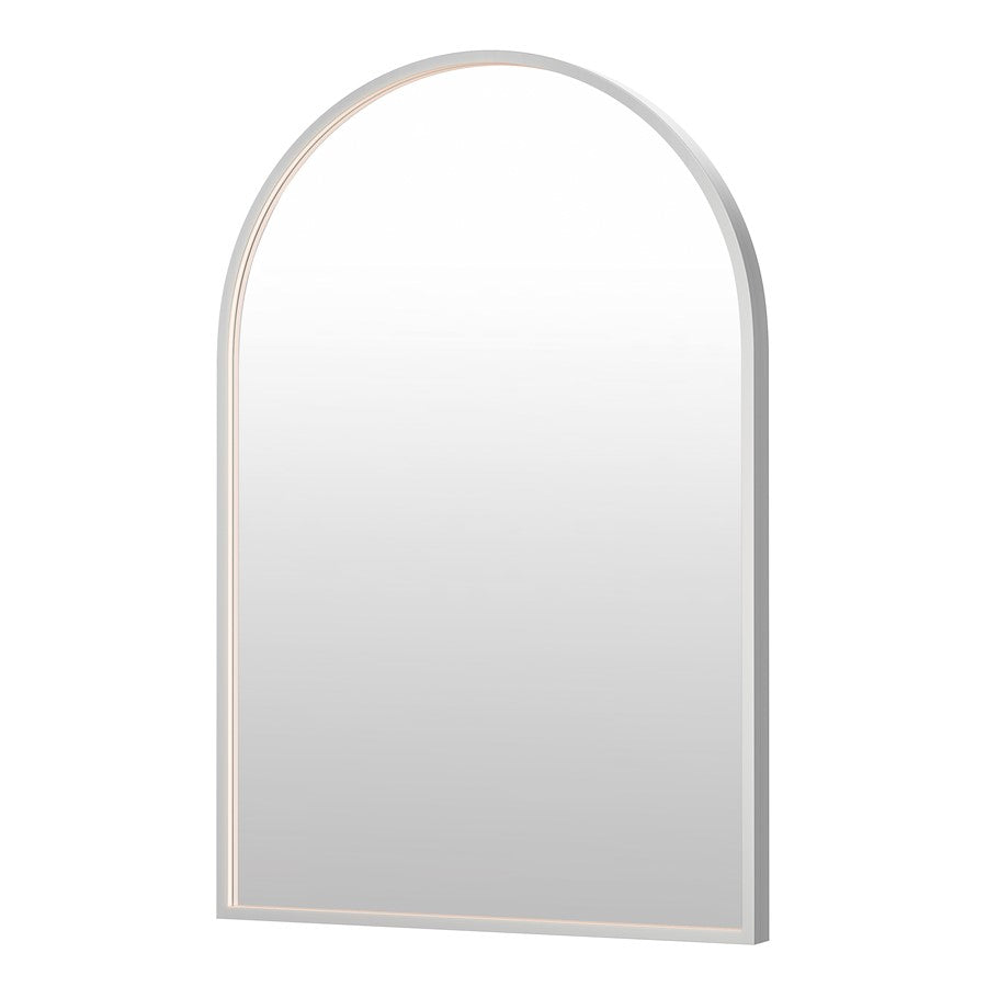 ET2 Lighting Elisse 1 Light LED Arch Mirror, Satin Nickel - E42073-SN