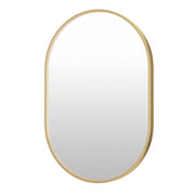 ET2 Lighting Elisse 1 Light LED Oval Mirror, Gold - E42074-GLD