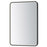 ET2 Lighting Elisse 1 Light LED Rectangle Mirror, Black - E42075-BK