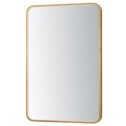 ET2 Lighting Elisse 1 Light LED Rectangle Mirror, Gold - E42075-GLD