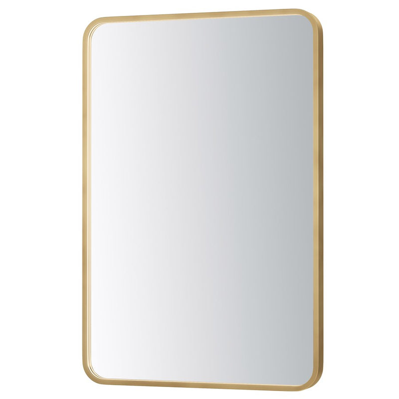 ET2 Lighting Elisse 1 Light LED Rectangle Mirror, Gold - E42075-GLD