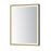 ET2 Lighting Framed 1 Light LED Mirror, Black - E42091-BK