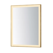 ET2 Lighting Framed 1 Light LED Mirror, Gold - E42091-GLD
