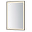 ET2 Lighting Framed 1 Light LED 24" Mirror, Black - E42092-BK