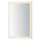 ET2 Lighting Framed 1 Light LED 24" Mirror, Satin Nickel - E42092-SN