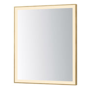 ET2 Lighting Framed 1 Light LED 30" Mirror, Gold - E42093-GLD