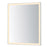 ET2 Lighting Framed 1 Light LED 30" Mirror, Satin Nickel - E42093-SN