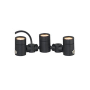 ET2 Lighting Tree Hugger 3-Light Tree Spot Light, Black - E42313-BK