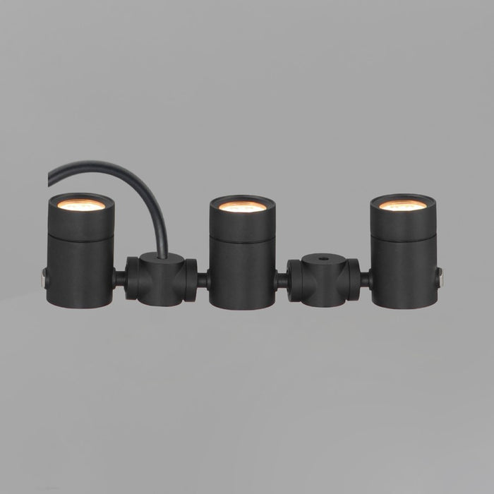 ET2 Lighting Tree Hugger 3-Light Tree Spot Light, Black