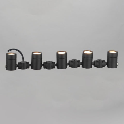 ET2 Lighting Tree Hugger 5-Light Tree Spot Light, Black