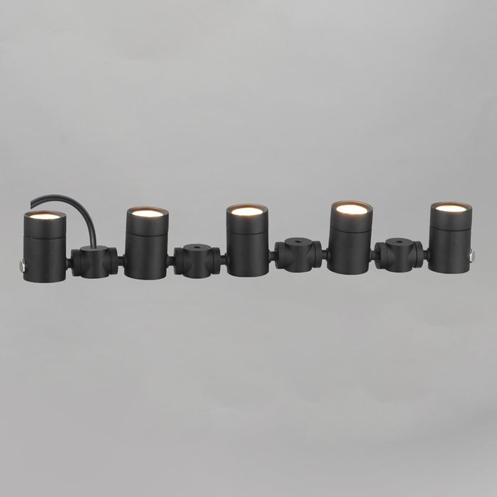 ET2 Lighting Tree Hugger 5-Light Tree Spot Light, Black