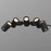 ET2 Lighting Tree Hugger 5-Light Tree Spot Light, Black