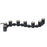 ET2 Lighting Tree Hugger 8-Light Tree Spot Light, Black - E42318-BK
