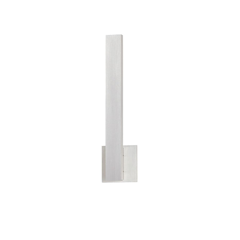 ET2 Lighting Alumilux 1Lt 5CCT 18" LED Outdoor Sconce, Aluminum