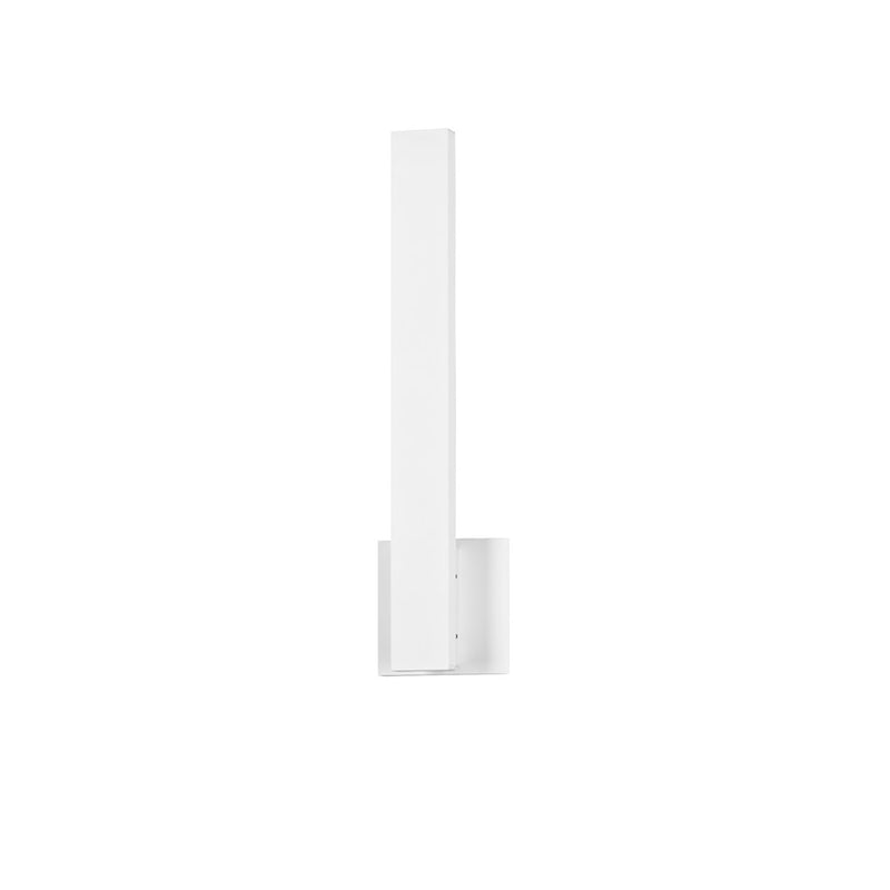 ET2 Lighting Alumilux 1Lt 5CCT 18" LED Outdoor Sconce, White
