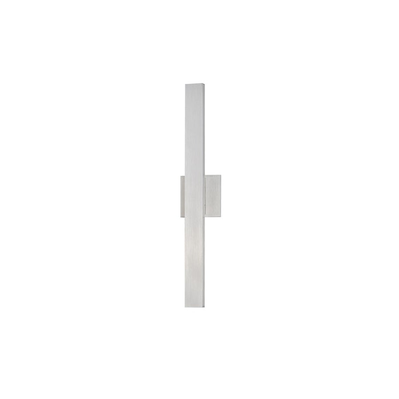 ET2 Lighting Alumilux 2Lt 5CCT 24" LED Outdoor Sconce, Aluminum - E42342-SA