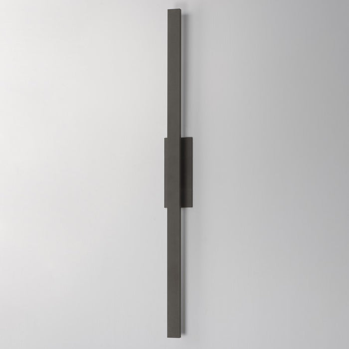 ET2 Lighting Alumilux Line 5CCT 51" LED Outdoor Wall Sconce, Bronze