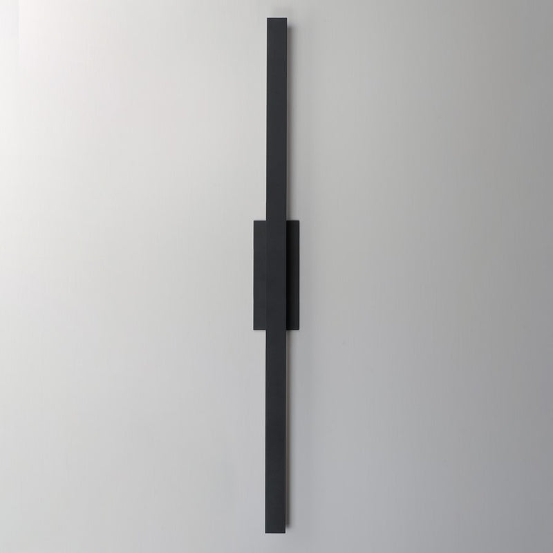 ET2 Lighting Alumilux 2Lt 5CCT 51" LED Outdoor Sconce, Black