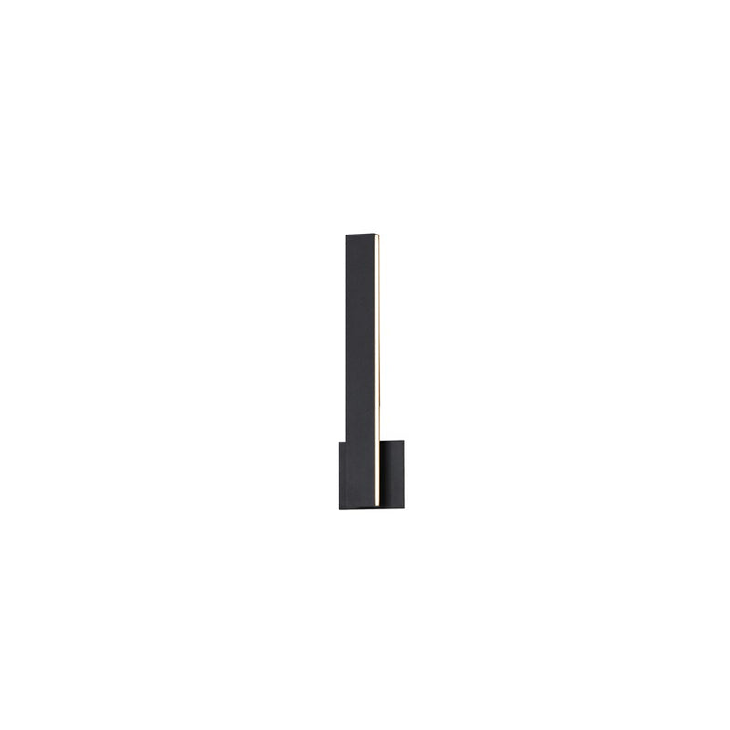 ET2 Lighting Alumilux SideLine 2Lt 18" LED Outdoor Sconce, Black