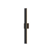 ET2 Lighting Alumilux Sideline 2 Light Outdoor Wall Mount, Black - E42363-BK