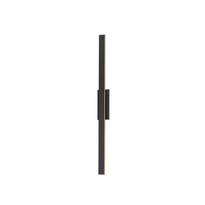 ET2 Lighting Alumilux SideLine 2Lt 51" LED Outdoor Sconce, Black