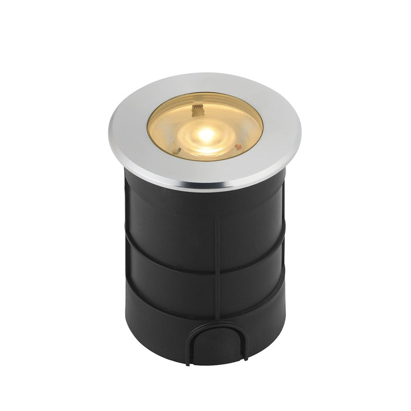 ET2 Alumilux Landscape 1Lt 3" Outdoor Pathway Light, Aluminum - E42415-AL