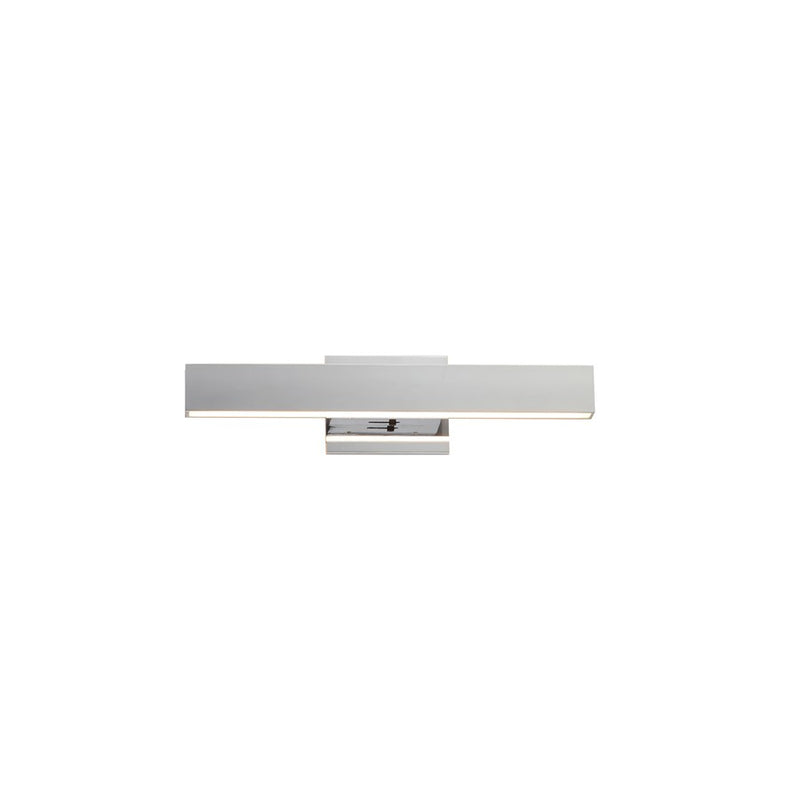 ET2 Lighting SideLine 2-Light 5CCT 18" LED Bath Vanity, Chrome