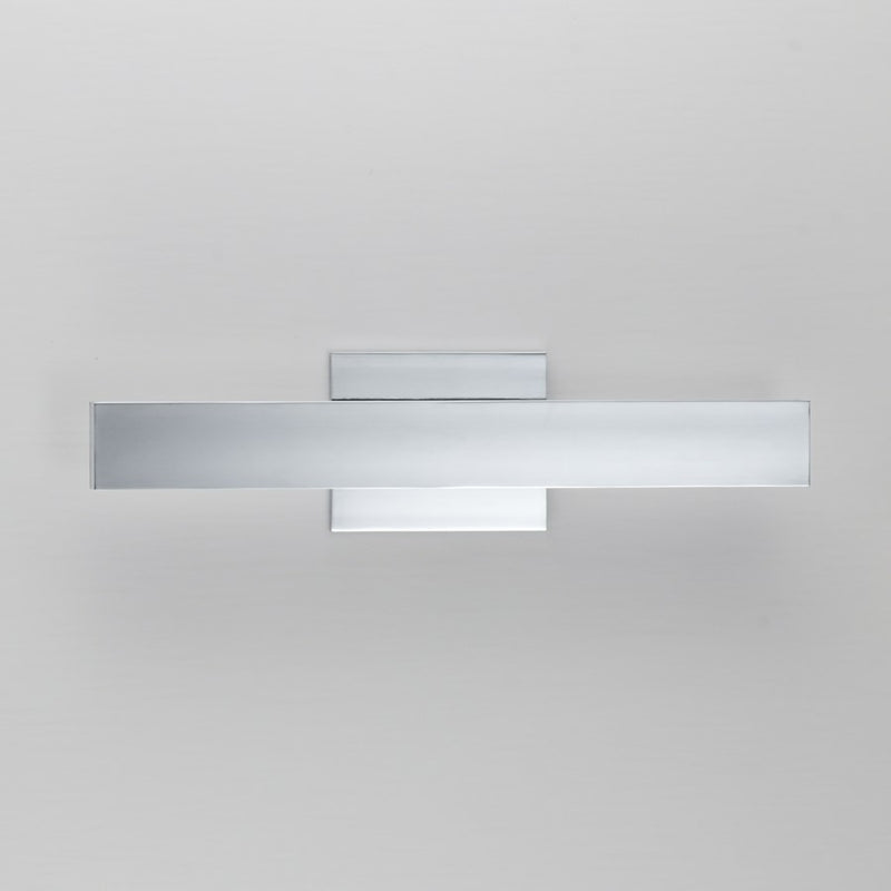 ET2 Lighting SideLine 2-Light 5CCT 18" LED Bath Vanity, Chrome