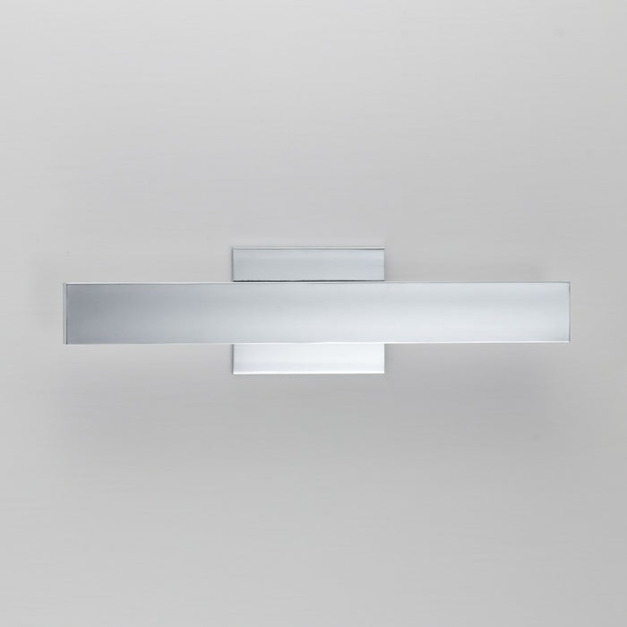 ET2 Lighting SideLine 2-Light 5CCT 18" LED Bath Vanity, Chrome