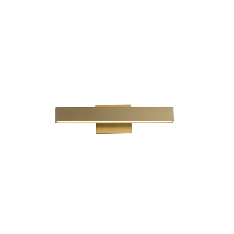 ET2 Lighting SideLine 5CCT 18" LED Bath Vanity, Satin Brass
