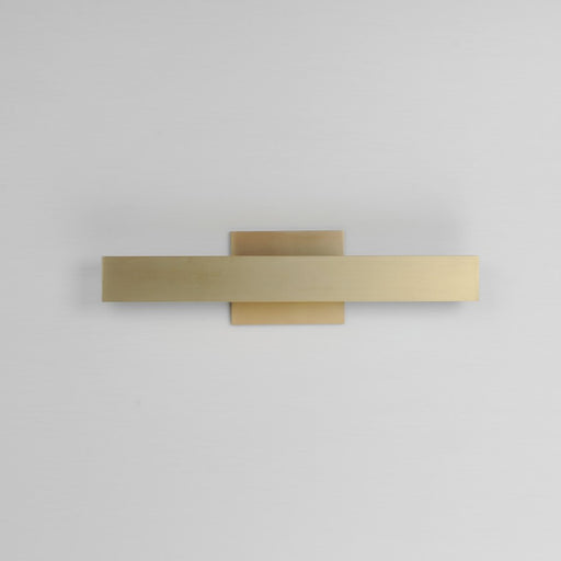 ET2 Lighting SideLine 5CCT 18" LED Bath Vanity, Satin Brass